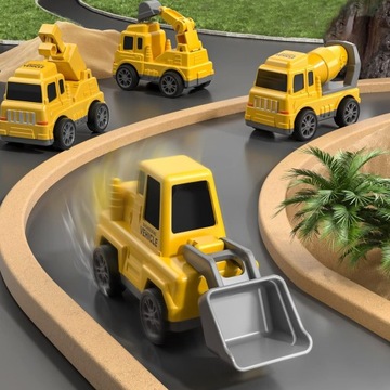 Карта строительной техники Big Transport Truck 6 для детей