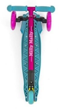 LEKKA ZWROTNA HULAJNOGA Milly Mally ZAPP KÓŁKA LED