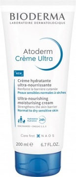 BIODERMA ATODERM CREME ULTRA nawilżający 200 ml+ darmowe próbki