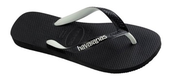 HAVAIANAS JAPONKI GUMOWE CZARNE Z LOGO 39/40 2ŻoA