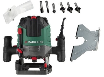 ФРЕЗЕРНЫЙ СТАНОК ВЕРХНЕГО ШПИНДЕЛЯ PARKSIDE + ФРЕЗЫ