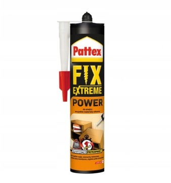PATTEX KLEJ FIX EXTREME MONTAŻOWY WYTRZYMUJE