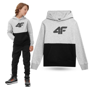 СВИТШОТ С КАПЮШОНОМ 4F ДЛЯ МАЛЬЧИКОВ AW23M628