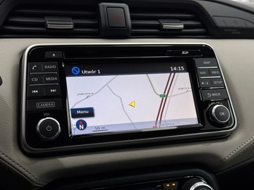 Nissan Micra V 0.9 IG-T 90KM 2017 Nissan Micra Tekna / Kamera 360° / LED / 1 właścic, zdjęcie 27