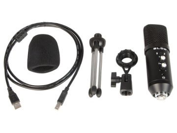 КОМПЬЮТЕРНЫЙ ИГРОВОЙ МИКРОФОН КОНДЕНСАТОРНЫЙ СТУДИЯ ШТАТИВ USB РУЧКА