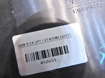 АРКА КОЛЕСНАЯ ПРАВАЯ ПЕРЕДНЯЯ SAAB 9-3 93 II LIFT 12786021