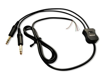 Przewód kabel PJ do słuchawek lotniczych GAPILOT