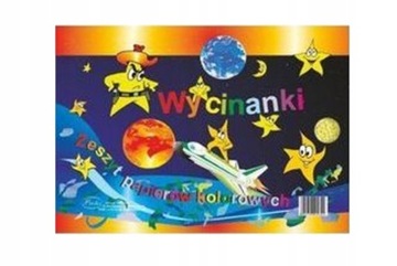ZESZYT PAPIERÓW KOLOROWYCH WYCINANKA A5