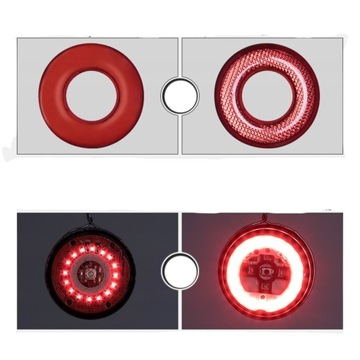 ROCKBROS BIKE ЗАДНИЙ ФОНАРЬ СВЕТОДИОДНЫЙ ПОДСЕДЛЕННЫЙ ФОНАРЬ IPX6 SMART