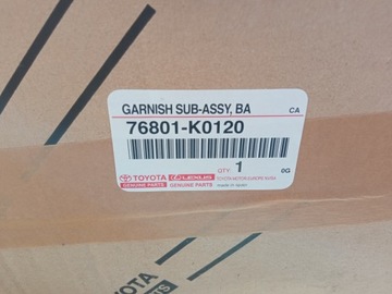 BLENDA TYLNEJ KLAPY TOYOTA YARIS IV GR SPORT