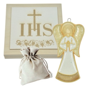 СУВЕНИРЫ ПЕРВОГО ПРИЧАСТИЯ ДЕНЕЖНАЯ КОРОБКА АНГЕЛ-ХРАНИТЕЛЬ ПОДАРОЧНАЯ ГРАВИРОВКА