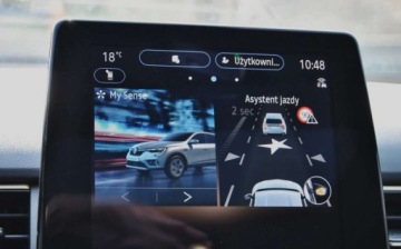 Renault Arkana SUV 1.6 E-TECH 143KM 2022 Renault Arkana GWARANCJA, 1.6 Hybryda, Bogate wyposazenie, Bardzo maly prz, zdjęcie 17