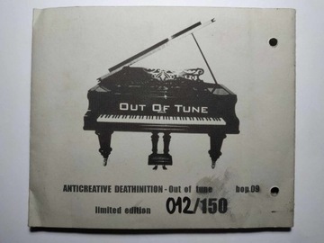Компакт-диск Anticreative Deathinition Out Of Tune, номер 1 в издательстве