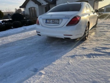 Mercedes Klasa S W222 Limuzyna 400 333KM 2016 Mercedes-Benz Klasa S W222 S 400 Biala perla matowa 4 matic Zadbane au, zdjęcie 5