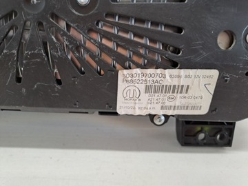 JEEP WRANGLER RUBICON PŘÍSTROJOVÁ DESKA BUDÍK 68522513AC UK