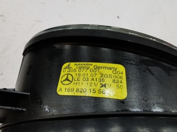 LEVÝ HALOGEN MERCEDES SL 230 R230 A1698201556