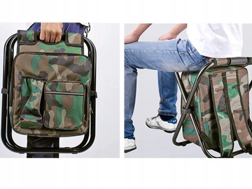 СТУЛ ДЛЯ РЫБАЛКИ, СКЛАДНОЙ РЮКЗАК, ПОХОДНАЯ СУМКА, СТУЛ ДЛЯ РЫБАЛКИ 3в1