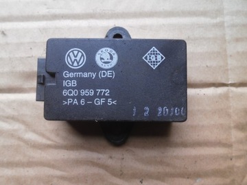 PRZEKAŹNIK GRZANIA FOTELA SKODA FABIA 6Q0959772