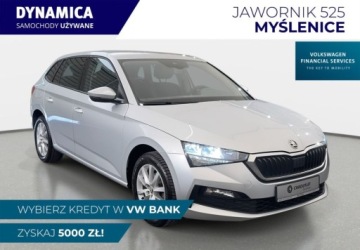 Skoda Scala Hatchback 1.0 TSI 110KM 2022 Skoda Scala VAT 23 Ambition 1.0TSI 110KM M6 2022 r., salon PL, I wlascicie