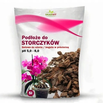 PODŁOŻE DO STORCZYKÓW PIONOWE 5L SPECJALISTYCZNE COMBO PRZESADZANIE KWIATY