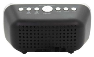 AIWA CRU-19BK РАДИО ЧАСЫ ЧЕРНЫЕ 2 ПОРТА USB