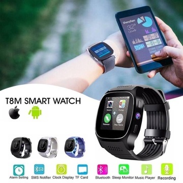 SMARTWATCH zegarek męski SMARTBAND KROKOMIERZ 2KOL