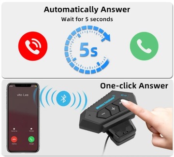 НАУШНИКИ Bluetooth HANDS-FREE ДЛЯ ШЛЕМА