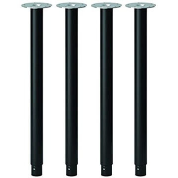 IKEA OLOV noga regulowana do blatu 60-90cm czarna