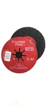 Ściernica karbowana z nasypem węglika krzemu Semtu