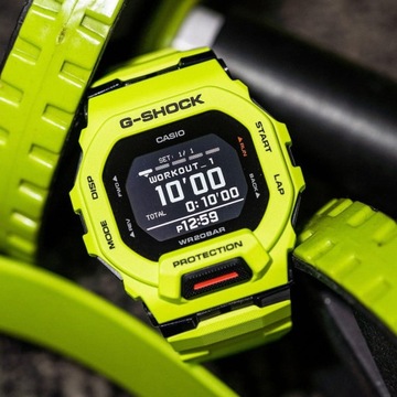 ZEGAREK MĘSKI CASIO G-SHOCK G-SQUAD GBD-200-9ER (zd157c), Casio, 18779.4549