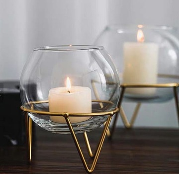 Стеклянная ваза Вдохновение 12 см