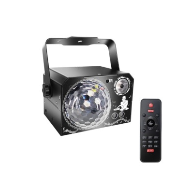 Led Světelný Efekt Disco Osvětlení Na Párty Laserová Koule Rgb Dálkové Ovládání
