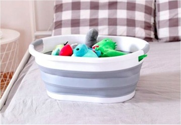СКЛАДНАЯ СИЛИКОНОВАЯ ЧАША СКЛАДНАЯ КОРЗИНА ДЛЯ БЕЛЬЯ