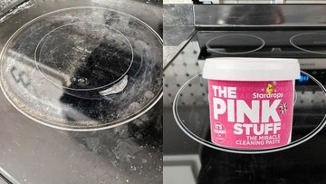 Английская розовая паста Универсальная чистящая 850г The Pink Stuff Natural