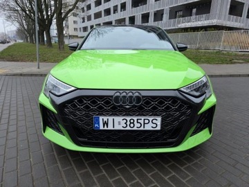 Audi A3 8Y RS Sportback 2.5 TFSI 400KM 2025 AUDI RS3, 2.5l TFSI 400KM Salon PL Bezwypadkowy Na przedłużonej gwarancji, zdjęcie 1