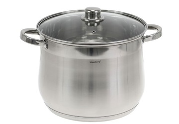 GARNEK STALOWY 7 LITRÓW GASTRONOMICZNY STAL 22 CM