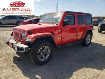 Jeep 2022 Jeep Wrangler 2022r., Unlimited, od ubezpieczalni 2.0 Benzyna 270KM