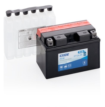 Akumulator motocyklowy Exide YT12A-BS 9.5Ah 130A