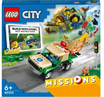 LEGO City 60353 Misja ratowania dzikich zwierząt