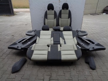 FOTELE SIEDZENIA SKÓRA R-DESIGN VOLVO S40 II FL