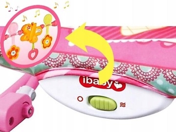 KINDER PLAY BABY BUcker, Rocker, Vibrations 3 IN 1, ДО 18 КГ