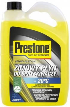 PRESTONE ZIMOWY PŁYN DO SPRYSKIWACZY SZYB GOTOWY DO UŻYCIA -20°C 4L