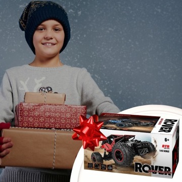 RC CAR Большой внедорожник 4x4 Автомобиль с дистанционным управлением + RC аккумулятор