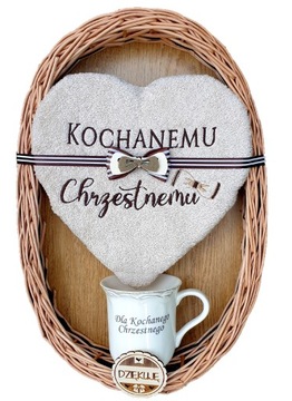 Serce Podziękowanie dla Ojca Chrzestnego I KOMUNIA