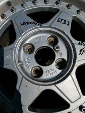 4X DISK ALU VOLKSWAGEN GOLF 3 R15