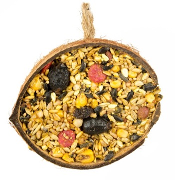 COCONUT TREASURE, СМЕСЬ корма-прорезывателя для КРОЛИКОВ, МОРСКИХ СВИНОК, ХОМЯКОВ