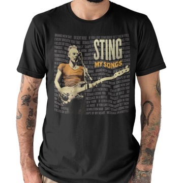KOSZULKA MĘSKA DLA FANA STING TOUR 2022 T-SHIRT