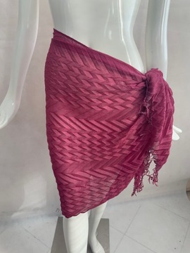 PAREO na PLAŻĘ CHUSTA NARZUTKA PLUS SIZE XXXXxL EXTRA OKAZJA