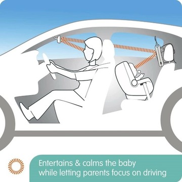 BENBAT Aktywne Lusterko OLY Gra Świeci Samochodu G