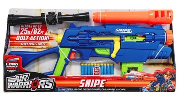 BUZZ BEE СНАЙПЕРСКАЯ ВИНТОВКА MASTER-TEK +10 СТРЕЛ